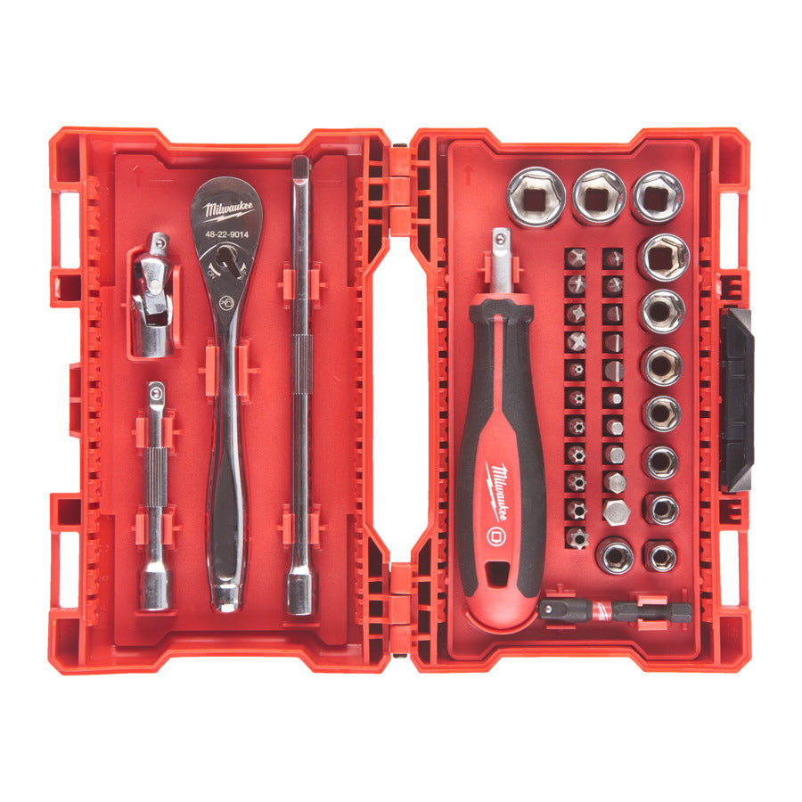 1/4" Ratchet & Driver & Socket set