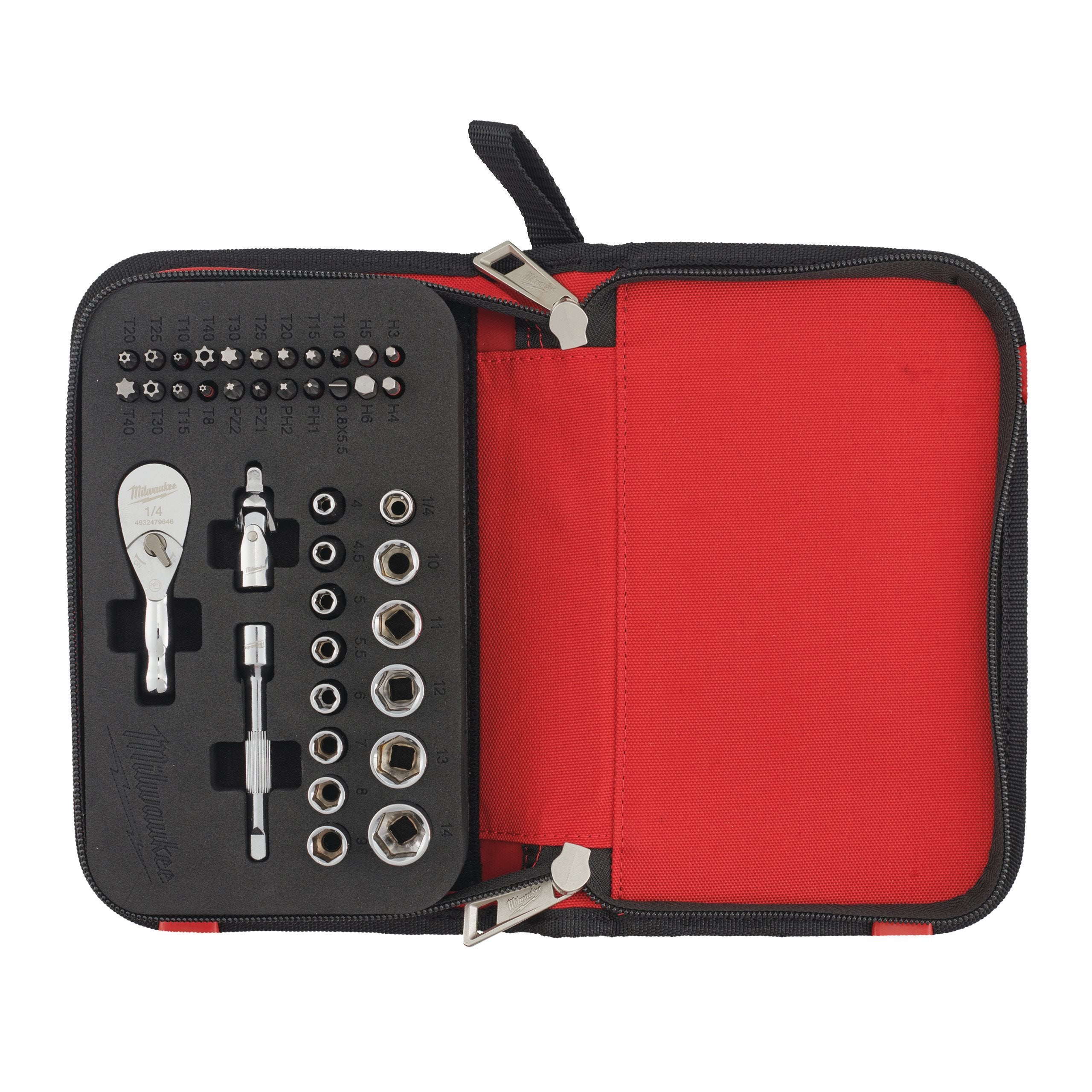 1/4" Compact Ratchet Set