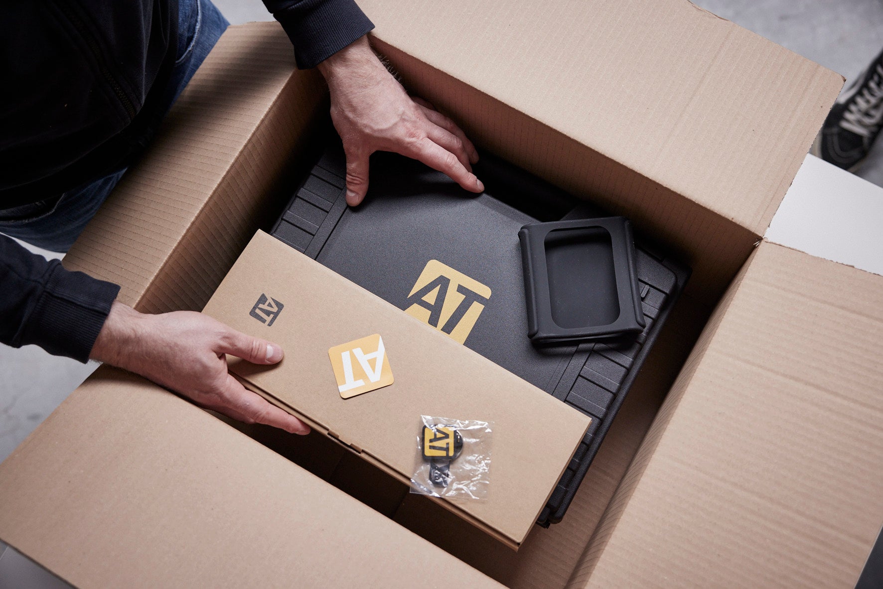 Team packing up AutoTuner tool