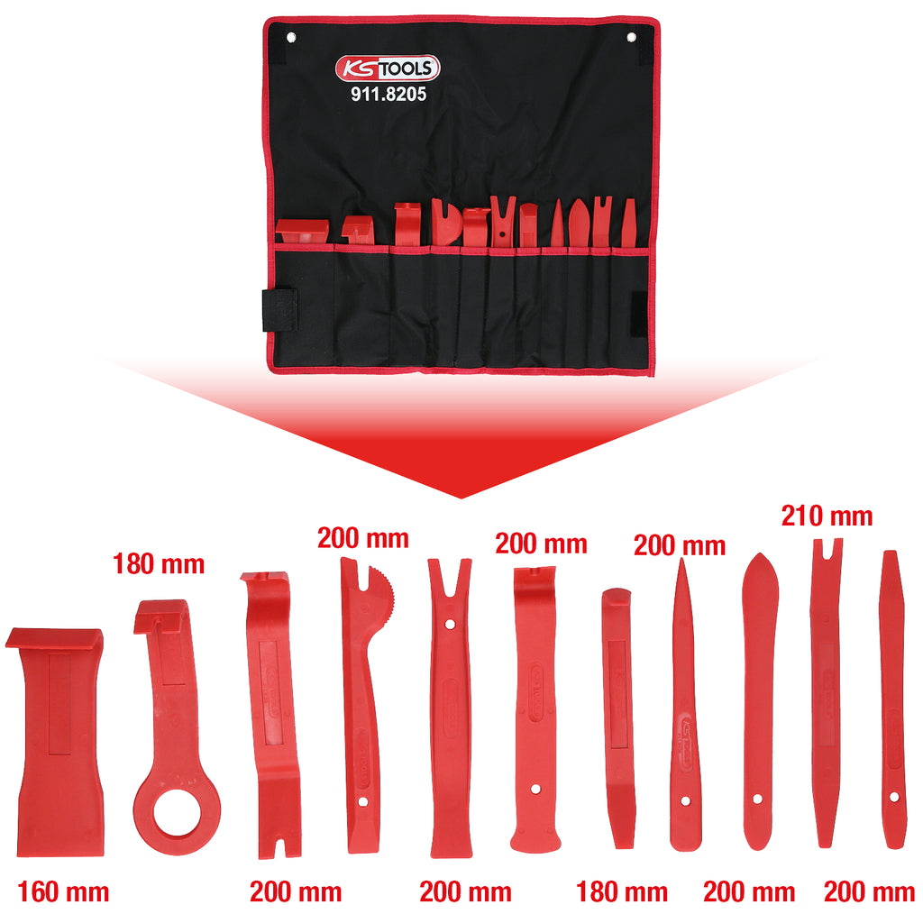 ECU opening tools set